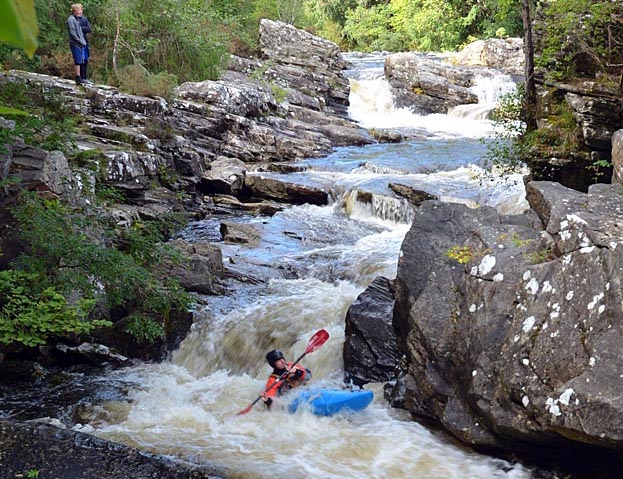 Kayaking on The River Moriston